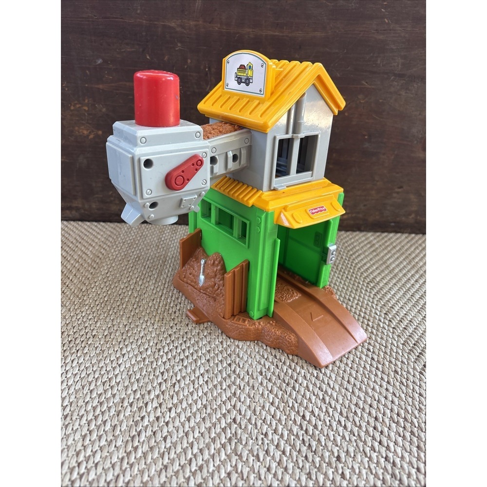 Fisher Price Geo Trax Train "Load 'Em Up Gravel" Attachment